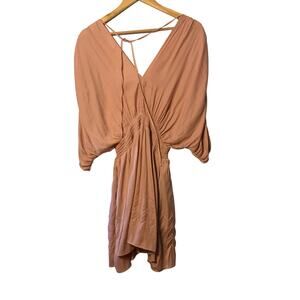 Mustard Seed Boho Peasant mini dress size small